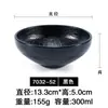 Bol de melamina estilo japonés patrón de corteza pequeño Bol de plástico para arroz Bol de arroz Bol para sopa restaurante restaurante comedor especial imitación de porcelana vajilla