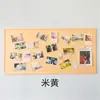 Pegatinas de Pared de Tablero de Fieltro Atmósfera Pared de Fotos Polaroid Autoadhesivas Sin Clavos Decoración de Pared Tablón de Anuncios Mensaje Tablero de Corcho