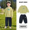 Conjunto de Ropa de Otoño para Niños Sudadera Pantalones Largos Ropa Infantil Top para Bebé Pantalones Casuales Tendencia Primavera y Otoño