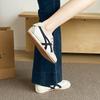 2025 Dexun Shoes Feminino Outono e Verão Novo Estilo Coreano Ins Estudantes Femininas Casuais Esportivos Tênis Versátil Street Style 6627-2