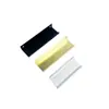 Manija para Junta de Puerta Invisible, Manija de Aluminio sin Perforaciones para Sellar Bordes en Ángulo Recto de Puerta de Armario, Borde Dorado Pulido