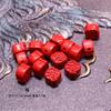Venda Direta de Fábrica de Areia Voadora de Água, Areia Vermelha, Acessórios DIY para Joias de Cinábrio, Contas, Contas Soltas, Pulseiras Artesanais Atacado