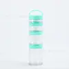 Fabricante suplemento proteico lanche quatro camadas portátil fitness suplemento armazenamento cápsula caixa embalagem caixa de remédios lanche copo shaker