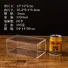 Caja Rectangular de Plástico Transparente con Tapa, de Grado Alimenticio, para Regalo, Joyería, Almacenamiento, Exhibición, Caja Acrílica