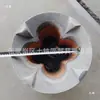 Estufa de carbón de cubo azul de cuatro núcleos estufa de briquetas de panal estufa de briquetas de carbón estufa de fuego de carbón para calefacción doméstica antigua estufa de carbón de fuego para asar