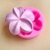 Molde de Silicona de Plumeria de Dibujos Animados para Bricolaje, Molde para Chocolate, Queso, Mousse, Velas Aromáticas, Yeso, Jabón, Huevo