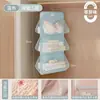 Bolsa de almacenamiento para ropa interior, organizador de malla colgante para armarios de dormitorios, para guardar calcetines y ropa interior, una bolsa de almacenamiento colgante tres en uno