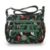Bolso Cruzado de Hombro Personalizado Nuevo Simple Literario Casual Tela Lavada Impermeable Lona Tela de Nylon Estilo Coreano Bolso de Moda para Mujer