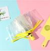 Guarda-chuva Automático Margarida Pequena Guarda-chuva Transparente Guarda-chuva Casual de PVC Estilo Japonês Deusa Guarda-chuva Dobrável para Estudante Pode Adicionar Logo