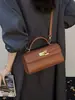 Bolso de Mano Nuevo de Moda Transfronterizo Más Vendido para Mujer, Bolso Cuadrado Pequeño, Elegante y con Estilo de Alta Gama, Bolso de Hombro Cruzado