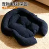 Nueva Alfombrilla para Mascotas de Alta Densidad, Felpa Teddy Engrosada, Cálida y Adecuada para Todas las Estaciones, Cama para Gatos de Sueño Profundo, Cama Cálida para Gatos de Otoño e Invierno