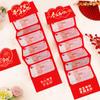 Celebridad de Internet -419.999999999% de descuento Sobres Rojos Apilados, Nuevo Regalo Creativo de Confesión para el Día de San Valentín para Parejas, Sobre Rojo para el Cumpleaños de la Novia