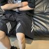 Shorts Esportivos de Secagem Rápida Estilo Americano Masculino Verão Finos Tendência Marca Soltos Casuais Calças Grandes Calças de Basquete