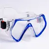 Óculos de Mergulho Adulto Transfronteiriços para Homens e Mulheres, Máscaras de Mergulho Modernas com Armação Grande, Máscaras à Prova de Vazamento de Alta Definição, Equipamento de Snorkel à Prova d'Água