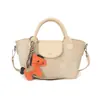 Bolsa Dumpling Fashionável Estilo Coreano 2026 com Cores Sólidas Contrastantes, Design Simples e Elegante, Textura Lisa em Cor Sólida, Bolsa de Braço, Bolsa de Ombro e Transversal