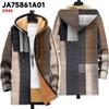 Chaqueta acolchada de algodón transfronteriza Europa y Estados Unidos exterior cremallera multipatrón británico forro polar impresión 3D con capucha cárdigan bolsillo engrosado comercio exterior