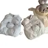 Chalecos para bebés y niños pequeños, chaquetas de invierno acolchadas de algodón, chalecos cálidos forrados de polar, ropa exterior pequeña para niños y niñas, chalecos acolchados, ropa exterior para niños