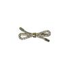 Pasador de Aleación Japonesa y Coreana Diamante Flash Lazo Cuerda para el Cabello Clip Lateral Clip para Flequillo Elegante Accesorios para el Cabello que Combinan con Todo para Mujer