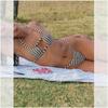 Biquíni Sexy de Cadarço 2026 Biquíni Sexy Roupa de Banho Duas Peças para Comércio Exterior Atravessando Fronteiras Aliexpress Roupa de Banho com Decote Halter para Mulheres