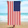 Entrega Internacional Modelo Popular Transfronterizo Personalizado Impresión Digital Europeo y Americano Yuan Microfibra Toalla de Playa Toalla de Baño Ampliada Absorción de Agua