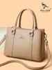 Bolso de Moda Multicompartimento para Mujer Europeo y Americano 2025, Bolso de Hombro Cruzado, Bolso de Madre, Bolso Tote Práctico, Suave