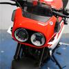 Motocicleta No. 9 Pegatinas Decorativas de Palas de Viento para Vehículos Eléctricos, Pegatinas de Línea de Horizonte para el Lateral de la Carrocería, Pegatinas Deportivas con Forma de Garra de Ala de Viento Fija