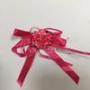 Laço Acessórios DIY Flor Rosa Fita Flor Tecido Semiacabado Flor Feita à Mão Acessórios Caixa de Presente de Casamento 2102