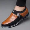 Sapatos Slip-On Masculinos de Tamanho Grande para Comércio Exterior, Sapatos de Couro Masculinos Tamanho 53, Sapatos Casuais com Solado de Borracha Tamanho 57, Sapatos de Wenzhou em Estoque