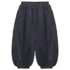 Calça infantil com forro de fleece, nova coleção de inverno para crianças, calça tudo-em-um com forro de fleece e punhos elásticos, forro de malha, vestuário infantil S210