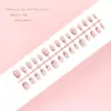 Cristal Rosa Ojo de Gato Textura de Alta Gama Estilo Girly Estilo Hermana Real Manicura Estilo Corto 30-t Manicura Portátil