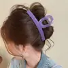 Pinza para el Cabello Morado Taro para Mujer, Pasador de Alta Gama y Elegante, Pinza de Tiburón Grande para Cabello Grueso, Nuevo Accesorio para el Cabello 2026