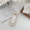 Meias Femininas Novas para Primavera e Verão com Corte Baixo, Antiderrapantes, Antialérgicas, Meias Invisíveis com Sola de Algodão Antiderrapante de Silicone, Meias Sapatilha Femininas
