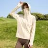 Roupa de Proteção Solar para Exterior, Jaqueta Pronta para Vestir, Roupa de Proteção Solar de Seda Gelada para Mulheres, Nova Roupa de Proteção Solar Fresca e Respirável de Verão 2026 para Homens