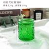 Vela de Aromaterapia DIY Feita à Mão Copo Vazio de Vidro Vidro Fosco Preto e Branco Transparente Copo de Cera DIY Recipiente para Vela Caseira