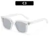 Nuevas Gafas de Sol Cuadradas de Alta Gama Versátiles Estilo Callejero Y2K Moda Europea y Americana Hip-Hop Tendencia Protección Solar Gafas de Sol Transfronterizas