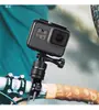 Adecuado para Vehículo Eléctrico, Motocicleta, Manillar de Bicicleta de Montaña, Soporte Fijo para Teléfono Móvil Giratorio 360 Grados de Aleación de Aluminio GoPro