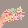 Ligas de Goma Verano Nuevo Niña Diadema de Flores Liga de Goma para Atar el Cabello Sin Dañarlo Banda para el Cabello de Alta Elasticidad Adorno para la Cabeza