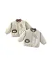 Elefantito Douding Cuadros Cachorro Nuevo Atuendo de Invierno Abrigo Infantil Elegante Bebé Nueva Chaqueta de Algodón Gruesa Abrigo de Algodón Espeso