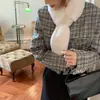 Bufanda de piel sintética suave de alta calidad, amigable con la piel, cálida, gruesa para otoño e invierno, estilo coreano, bufanda pequeña para mujer, imitación de piel de conejo Rex, moda