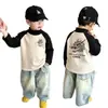 Camiseta Térmica de Polar para Niños Cuello Semi Alto Capa Base 2026 Otoño/Invierno Nuevo Bloque de Color Camiseta para Niños Moderna Versátil Top Moderno
