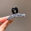 Presilha Pequena de Garra com Strass Estilo Luxo Leve para Mulheres, Novo Estilo 2026, Presilha Elegante para Franja, Presilha de Cabelo de Princesa, Presilha para Cabelo Semi-Preso, Acessório de Cabelo