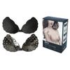 Pegatina de Pecho Transpirable Perforada Transfronteriza con Mango para Vestido de Novia sin Tirantes con Hojas Perforadas Pegatina de Sujetador de Silicona Push-up