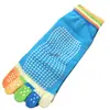 Calcetines de yoga de cinco dedos de colores, calcetines largos de yoga de color caramelo, calcetines de trampolín, calcetines de baile, suministro transfronterizo de Amazon