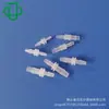 JU Jiyou al por mayor plástico diámetro igual reductor recto de paso dos vías adaptador tubo suave silicona caucho pagoda junta plástica