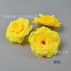 Artificial rosa flor cross-border venda quente 8 CM rosa decoração do casamento flor decoração da parede arranjo de flores cocar acessórios de vestuário