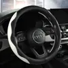 Xh Cubierta de Volante de Coche de Cuero Nappa para las Cuatro Estaciones F25 Simple Deportiva Accesorios de Interior de Negocios Cubierta de Volante al por Mayor Transfronterizo