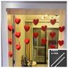 Casa Casamento Amor Cortina Alta Cor Valor Explosões Pequeno Livro Vermelho Decoração de Quarto de Casamento Menina Coração Princesa Cortina de Quarto Pendurada