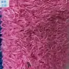 Em estoque: veludo pêssego, veludo em relevo, tecido de veludo com estampa de pena de pássaro, tecido para luvas de pelúcia, veludo escovado, tecido para brinquedos de pelúcia