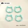 Accesorios DIY Hebilla de Resorte de Gato Lindo Llavero Colgante Accesorios Materiales Hechos a Mano Accesorios Botones Lindos