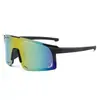 Gafas deportivas de ciclismo de moda transfronterizas para hombres y mujeres, cortavientos para bicicleta de montaña y de carretera, con revestimiento de colores, gafas de sol para exteriores